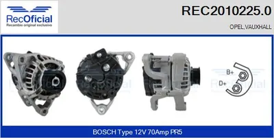 Alternator Opel CORSA B · Opel VECTRA B Hatchback · Opel VECTRA B Estate