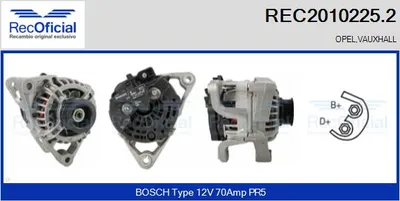 Alternator Opel CORSA B · Opel VECTRA B Hatchback · Opel VECTRA B Estate