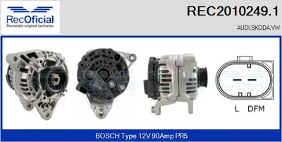 Alternator Audi A4 B5 · Vw PASSAT B5 · Audi A6 C5