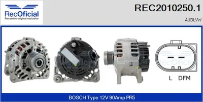 Alternator Audi A4 B5 · Vw PASSAT B5 · Vw PASSAT B5 Variant