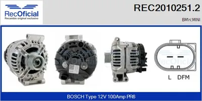 Alternator Mini MINI · Mini MINI Convertible
