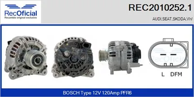 Alternator Seat AROSA · Vw LUPO I · Audi A2