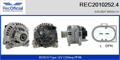 Alternator Seat AROSA · Vw LUPO I · Audi A2
