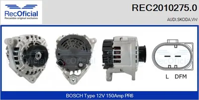 Alternator Audi A4 B5 · Vw PASSAT B5 · Audi A6 C5