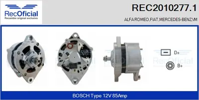Alternator Alfa Romeo 164
