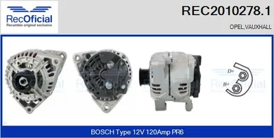 Alternator Opel OMEGA B Estate · Opel VECTRA B Hatchback · Opel VECTRA B