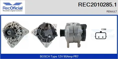 Alternator Renault MODUS / GRAND MODUS · Renault CLIO III · Renault TWINGO II