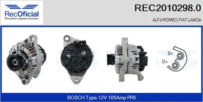 Alternator Fiat BRAVA · Fiat MAREA · Fiat MAREA Weekend
