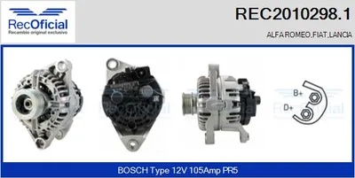 Alternator Fiat BRAVA · Fiat MAREA · Fiat MAREA Weekend