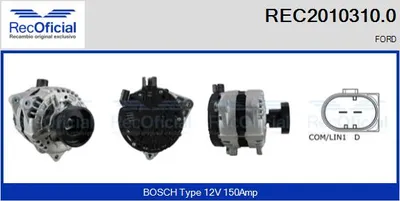 Alternator Ford GALAXY II · Ford S-MAX · Ford MONDEO IV Saloon