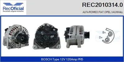 Alternator Opel ASTRA G Hatchback · Opel ASTRA G Estate · Opel ASTRA G Saloon