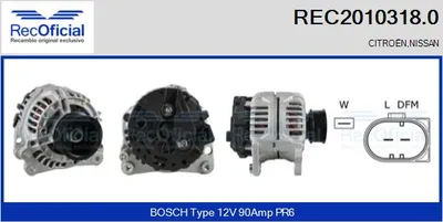 Alternator Citroën C2