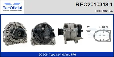 Alternator Citroën C2