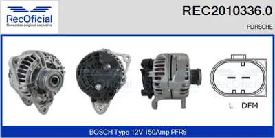 Alternator Porsche BOXSTER · Porsche 911 · Porsche 911 Convertible