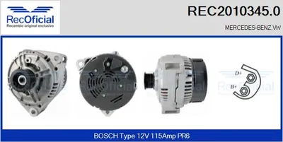 Alternator Mercedes-Benz SL · Mercedes-Benz S-CLASS · Mercedes-Benz G-CLASS