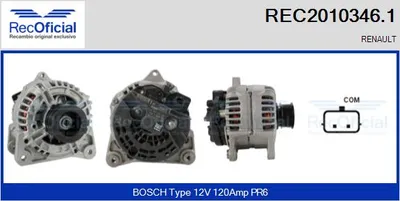 Alternator Renault SCÉNIC II · Renault MEGANE II Saloon · Renault MEGANE II Estate