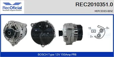 Alternator Mercedes-Benz SL · Mercedes-Benz CLK · Mercedes-Benz CLK Convertible