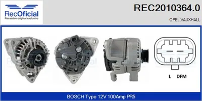 Alternator Opel AGILA · Opel ASTRA H · Opel ASTRA H Estate