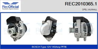 Alternator Opel VECTRA C · Opel VECTRA C GTS · Opel SIGNUM Hatchback