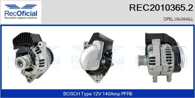 Alternator Opel VECTRA C · Opel VECTRA C GTS · Opel SIGNUM Hatchback