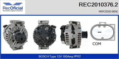 Alternator Mercedes-Benz E-CLASS · Mercedes-Benz E-CLASS T-Model · Mercedes-Benz CLS