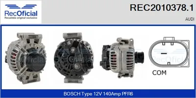 Alternator Audi A5 · Audi A4 B8 · Audi A4 B8 Avant