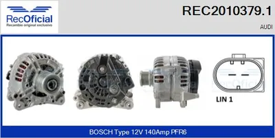 Alternator Audi A5 · Audi A4 B8 · Audi A4 B8 Avant