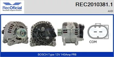Alternator Audi A5 · Audi A4 B8 · Audi A4 B8 Avant