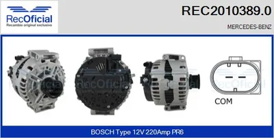 Alternator Mercedes-Benz VIANO · Mercedes-Benz VITO Bus · Mercedes-Benz VITO / MIXTO Van
