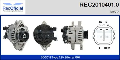 Alternator Toyota YARIS