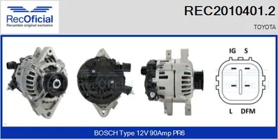 Alternator Toyota YARIS