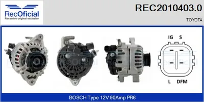 Alternator Toyota YARIS