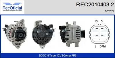 Alternator Toyota YARIS