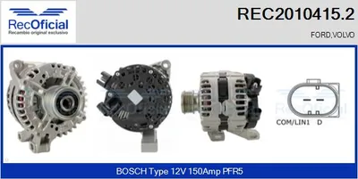 Alternator Volvo S80 II · Ford S-MAX · Volvo C70 II Convertible