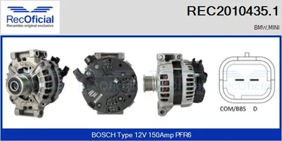 Alternator Mini MINI CLUBMAN · Mini MINI · Mini MINI Convertible