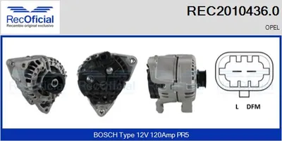 Alternator Opel ASTRA G Hatchback · Opel ASTRA G Saloon · Opel COMBO Box Body/MPV