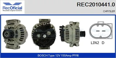 Alternator Chrysler PT CRUISER