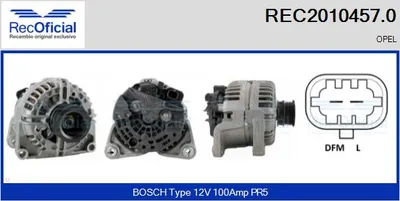 Alternator Opel VECTRA C · Opel VECTRA C GTS · Opel SIGNUM Hatchback
