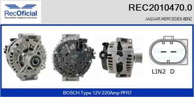 Alternator Mercedes-Benz M-CLASS · Mercedes-Benz S-CLASS · Mercedes-Benz R-CLASS