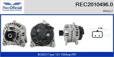 Alternator Renault LAGUNA II · Renault LAGUNA II Grandtour · Renault MEGANE II