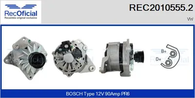 Alternator Vw PASSAT B3/B4 · Vw PASSAT B3/B4 Variant · Vw GOLF II