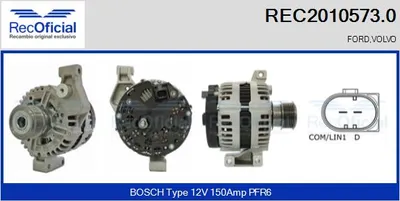 Alternator Volvo S80 II · Ford GALAXY II · Ford S-MAX
