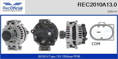 Alternator Audi A6 C6 · Audi A6 C6 Avant · Audi A6 Allroad C6