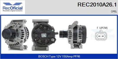 Alternator Opel CORSA E · Opel CORSA E Hatchback Van