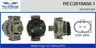 Alternator Mercedes-Benz C-CLASS · Mercedes-Benz C-CLASS Coupe · Mercedes-Benz C-CLASS T-Model