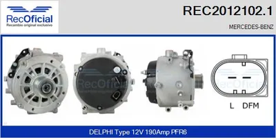 Alternator Mercedes-Benz G-CLASS · Mercedes-Benz E-CLASS · Mercedes-Benz E-CLASS T-Model