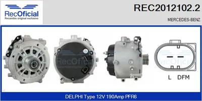 Alternator Mercedes-Benz G-CLASS · Mercedes-Benz E-CLASS · Mercedes-Benz E-CLASS T-Model