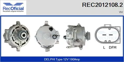 Alternator Vw TOUAREG