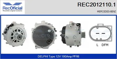 Alternator Mercedes-Benz E-CLASS · Mercedes-Benz E-CLASS T-Model · Mercedes-Benz M-CLASS