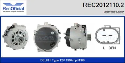 Alternator Mercedes-Benz E-CLASS · Mercedes-Benz E-CLASS T-Model · Mercedes-Benz M-CLASS